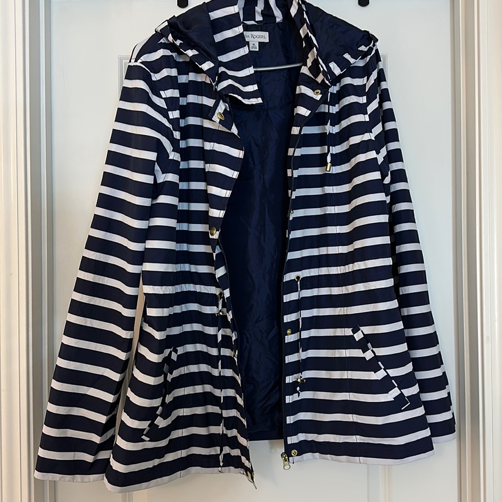 Kim rogers rain coat